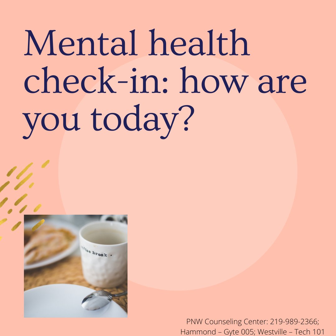pnw_counseling's tweet photo. With everything going on in the world, we want to know: How are you doing? Feel free to comment below or send us a DM! https://t.co/g82UtQH9Zr