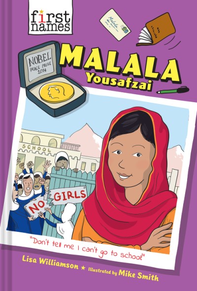 abramskids's tweet photo. The story of @Malala's activism for the education of herself and millions is one that continues to inspire. This new #FirstNamesSeries title by @lisa_letters, illustrated by @blogshank, documents that fight for equality. #BookBirthday #WomensHistoryMonth https://t.co/NRjQ2eiONR https://t.co/YWaXzpWB4e