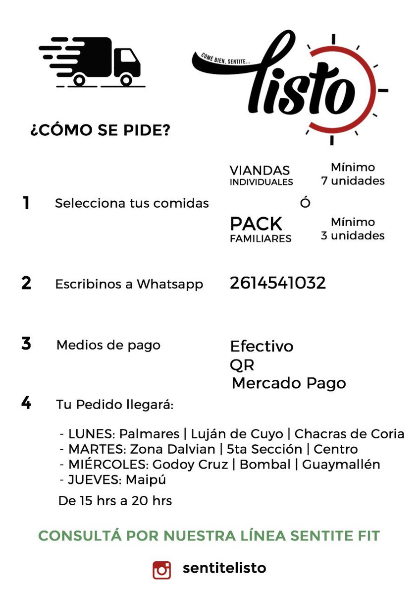 gasparmansur's tweet photo. Me ayudan con un re twitt ??
Es info de un proyecto que te mandan comidas listas congeladas a casa  ! Se pide por whats app al : 2614551032 . #QuedateEnCasa https://t.co/ndI7fyvC9f