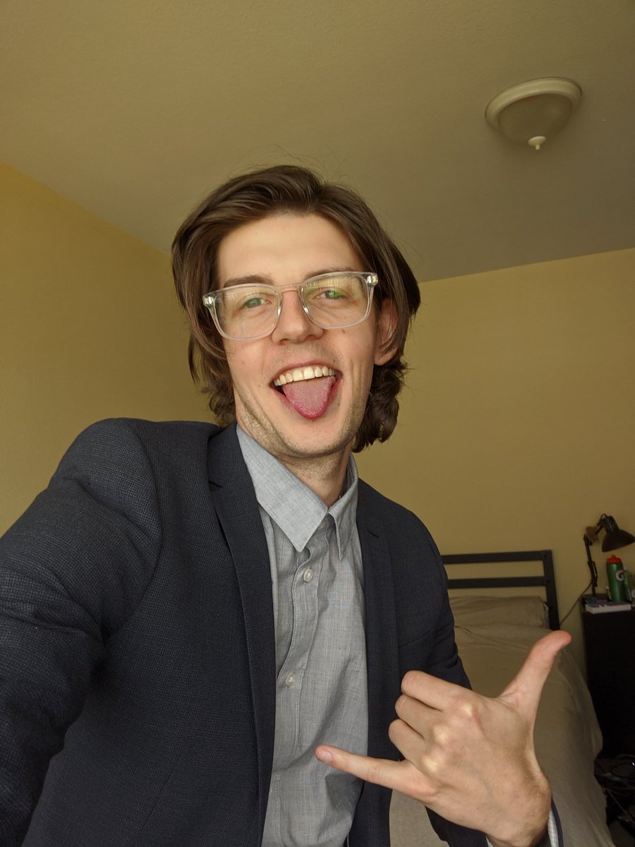 lowercase_bryce's tweet photo. Wearing a blazer, even in quarantine, is proven to increase productivity.
Please don't fact check this.
#quarentinetips https://t.co/T811iJzTiD