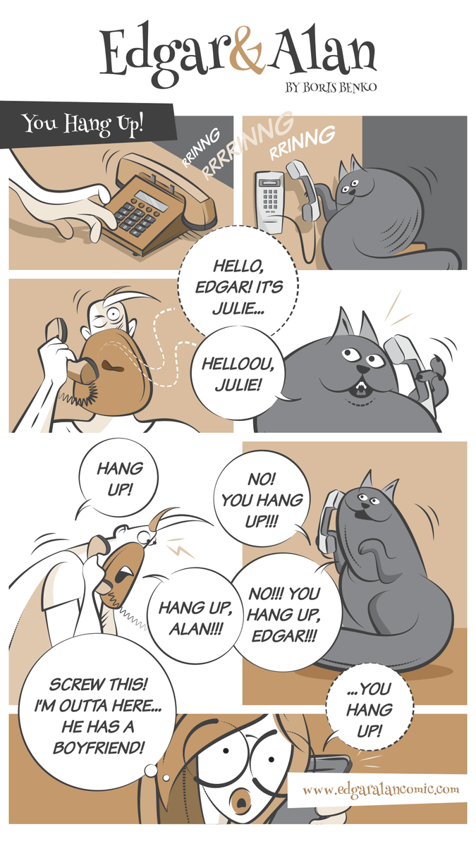 Edgar & Alan Webcomic tweet media