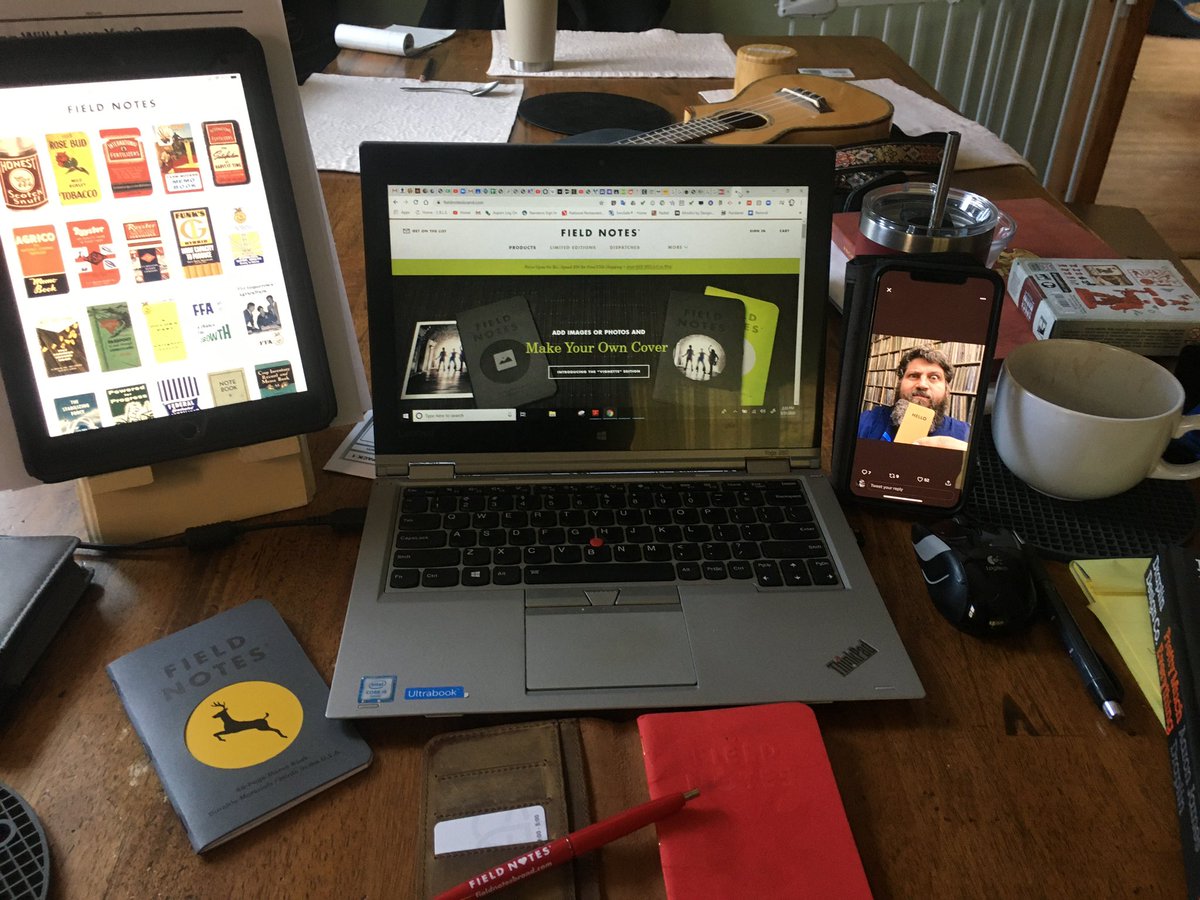 RickMcK63's tweet photo. Use my Field Notes every day  #HelloFieldNotes https://t.co/pQbbRnGg85