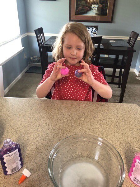bradybrainiacs's tweet photo. One of my students was “bouncing” around wirh her experiment!!!! Looks like she had a “ball”! @bradybrainiacs @OESrockSTARS @suptking https://t.co/3YxoFb6p3e