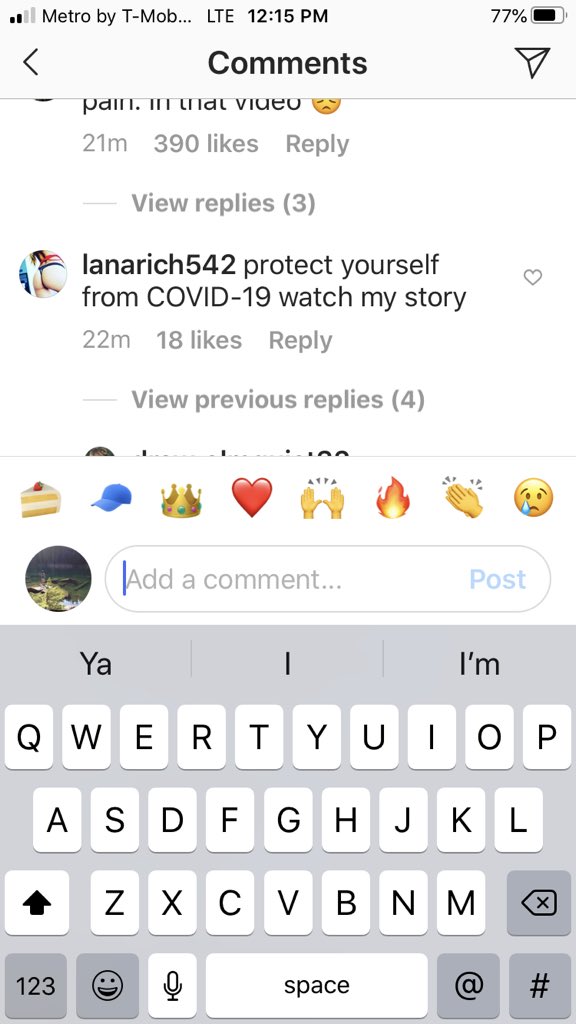 jarin_jones's tweet photo. Instagram bots finally doing some good for the world https://t.co/CcofobXzE2