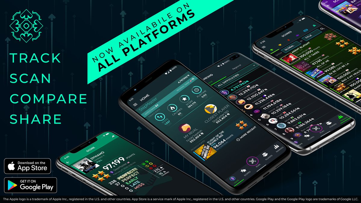 The #StepManiaX Tracker app is now live for both Android and iOS ...