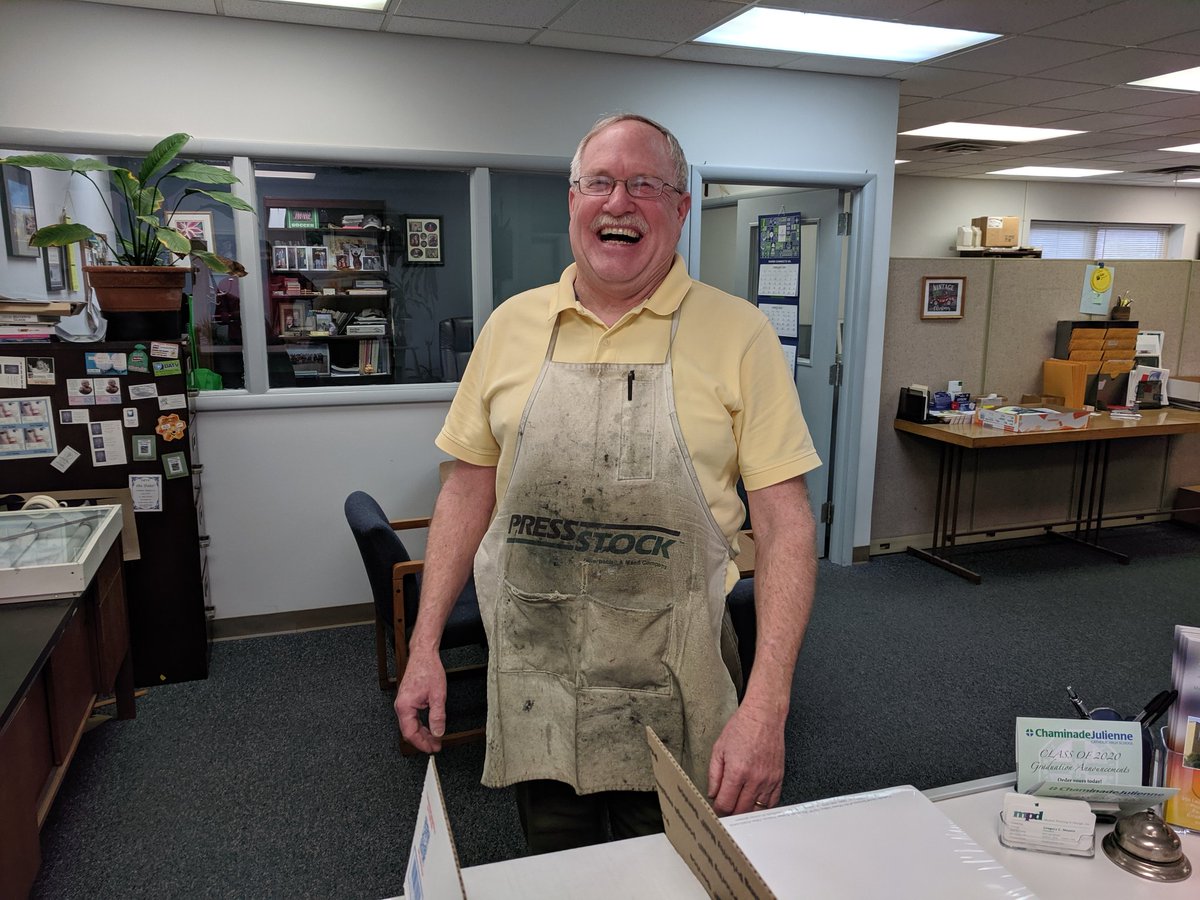lehnerflyer's tweet photo. If Mr. Rogers and his Mom were still with us, I think they'd find it pretty easy to find the helpers here. Lucky to be surrounded by them everyday. @CSSMV @gesmv @HouseofBread365 @UDArena @cjeagles Meyers Printing &amp; Design @DaytonFdn Big Sky Bread @OHNationalGuard @GovMikeDeWine https://t.co/ekTGDXIzlf