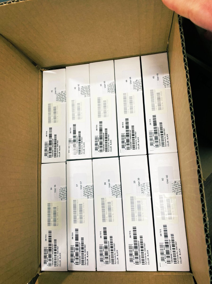 Life Lines (@lifelines_icu) on Twitter photo First shipment of tablets for virtual family ICU visiting #COVID19 has arrived <a href="/GSTTnhs/">Guy's and St Thomas'</a> <a href="/GSTT_ICU/">Guy's & St Thomas' NHS Trust Critical Care</a> <a href="/FICMNews/">FICMNews</a> <a href="/BACCNUK/">BACCN π</a> <a href="/CC_3N/">CC3N</a> <a href="/bt_uk/">BT</a> <a href="/EE/">EE</a> <a href="/NHSuk/">NHS</a> First shipment of tablets for virtual family ICU visiting #COVID19 has arrived <a href="/GSTTnhs/">Guy's and St Thomas'</a> <a href="/GSTT_ICU/">Guy's & St Thomas' NHS Trust Critical Care</a> <a href="/FICMNews/">FICMNews</a> <a href="/BACCNUK/">BACCN π</a> <a href="/CC_3N/">CC3N</a> <a href="/bt_uk/">BT</a> <a href="/EE/">EE</a> <a href="/NHSuk/">NHS</a>