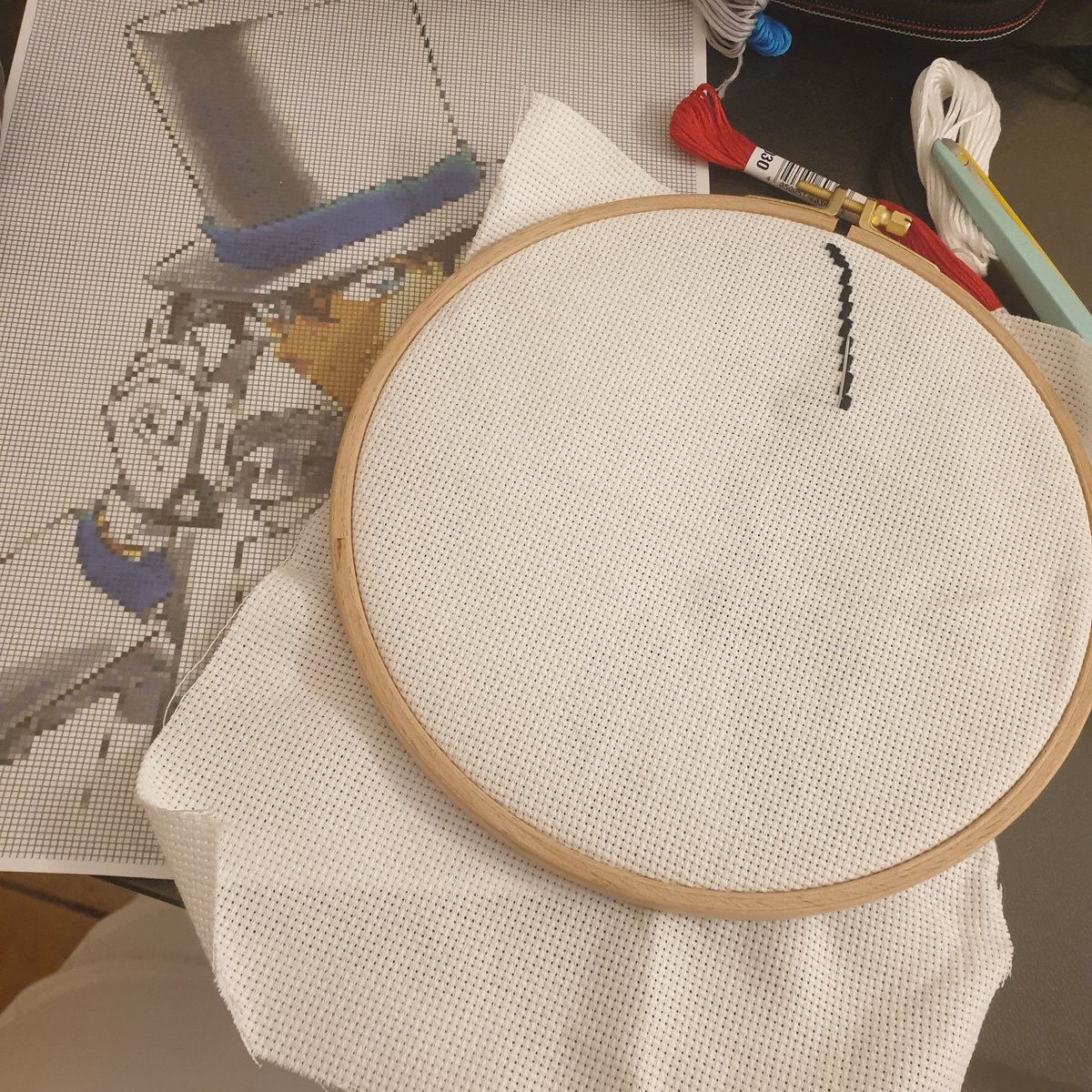 Yuki_Chan_94's tweet photo. Jetzt wo Conan fertig ist - auf zum neuen Projekt #DetectiveConan #magickaito #kaitokid https://t.co/o627nfaQiP