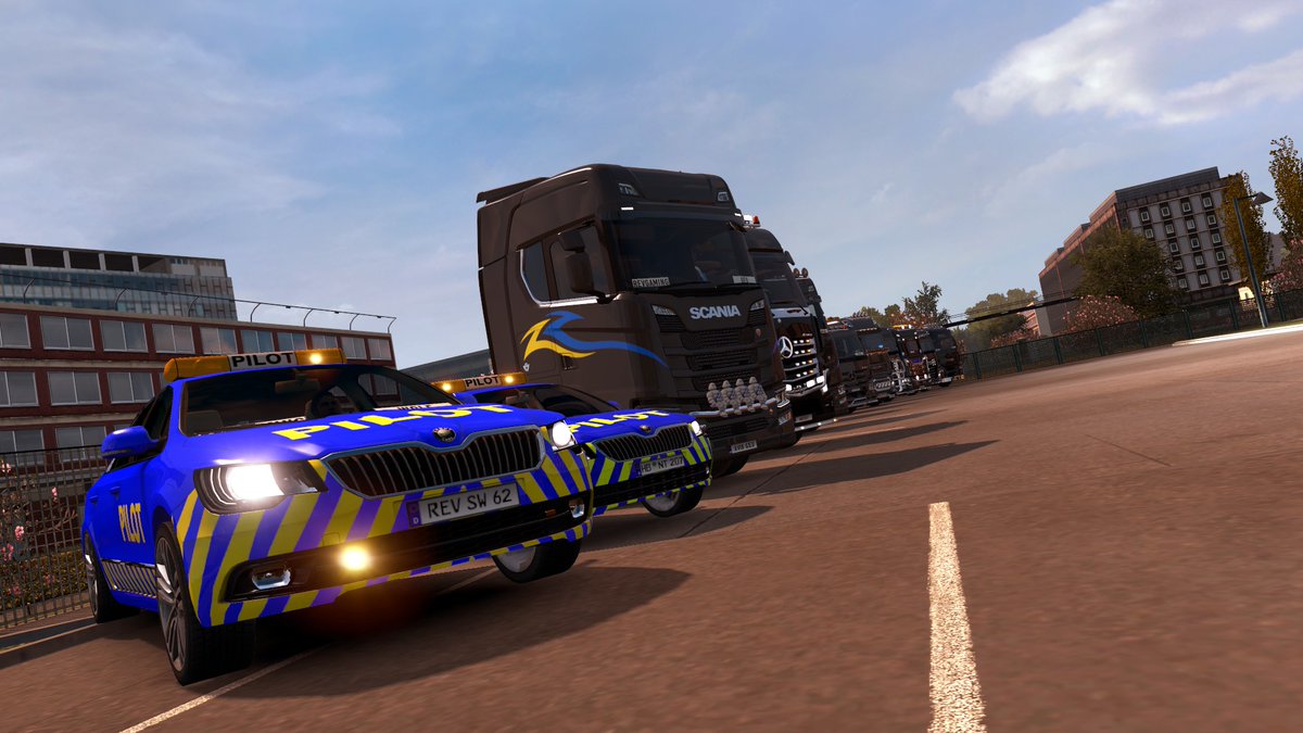 Shadow730_GER's tweet photo. 🚚31th March 2020 Official RevGaming VTC Convoy🚚 

What an awesome VTC THX! Everyone for coming I see ya all at the next Official Convoy! 😃

#TruckAtHome #BestCommunityEver #TruckersMP #ETS2 https://t.co/MB65l6txGl
