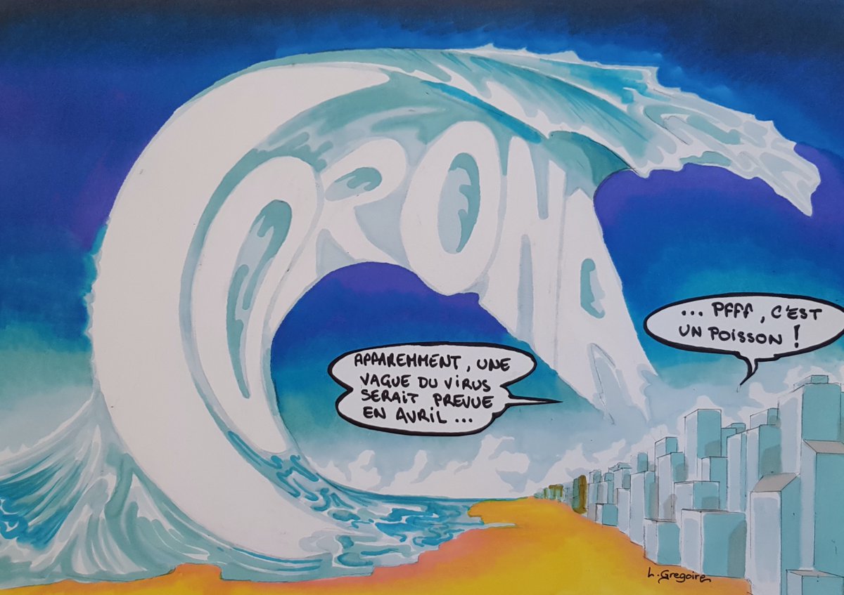 CARCADOSAISSEVA's tweet photo. Des nouvelles du dessinateur confiné... https://t.co/aosL4OJ3Tk