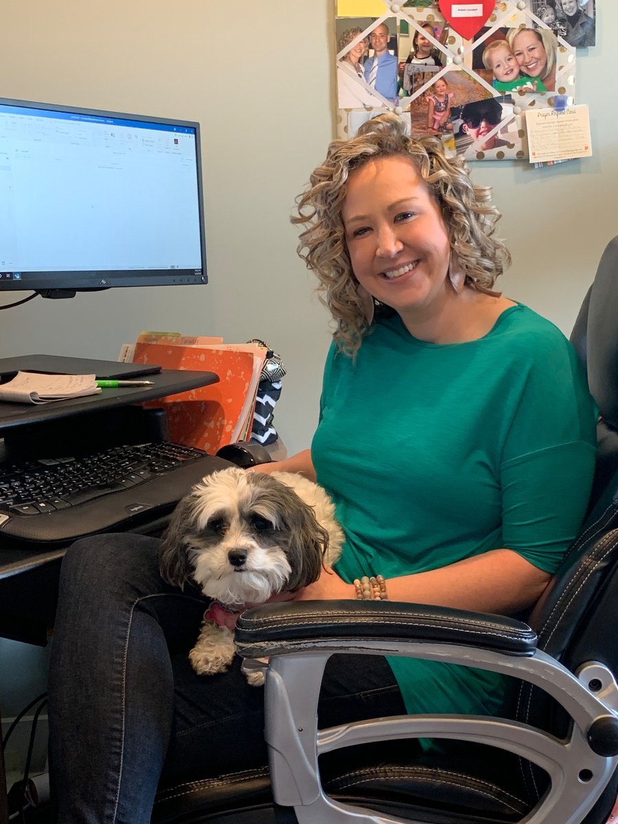 StanberryIns's tweet photo. We are always happy to help, at home or otherwise! Give us a call at 828-586-8926 to speak with us about your needs! See some of our incredible staff working from home!☺️ #stanberryinsurance #WorkFromHome #insurance #WorkingFromHomeLife https://t.co/rcYJ0iOVYk
