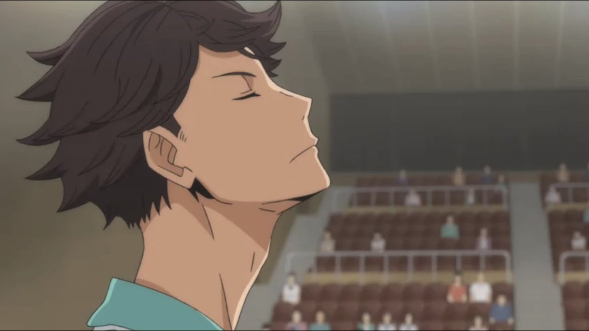 almost 12 years later and i still feel like all my work has been for nothing. seeing people who don't work as hard for not nearly as many hours, for not nearly as many years, improve so fast still kills my confidence. unlike oikawa, i often let these feelings get the best of me