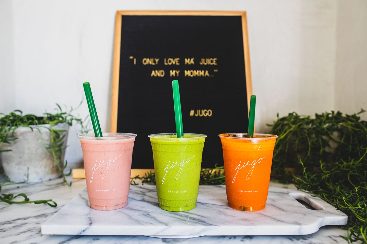 Which one are you ordering today? 💖💚🧡

To place a to-go order, visit the Jugo website or by calling 512.474.0444. For delivery, visit <a href="/favor/">Favor</a>, <a href="/doordash/">DoorDash</a>, <a href="/ubereats/">Uber Eats</a>, <a href="/grubhub/">Grubhub</a> 🚗