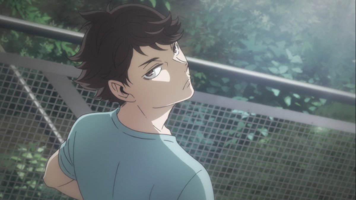 as cheesy as it sounds, oikawa, in all his shitty glory, has become a role model for me. he turns some of his biggest weaknesses (his crippling jealousy and lack of natural talent) into a strength: a burning, unceasing desire to improve.