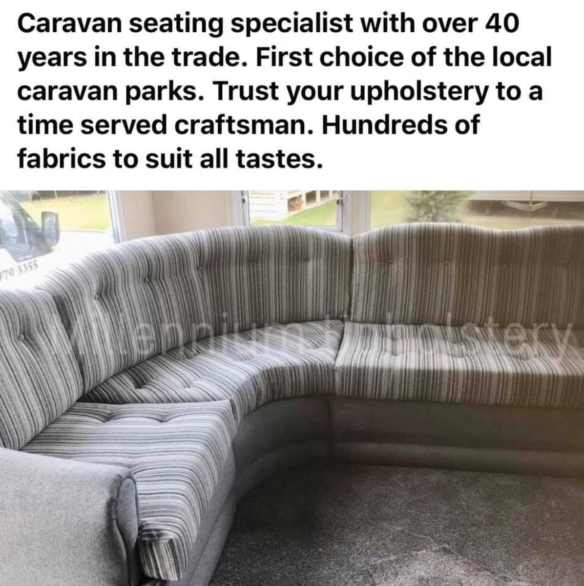 millenniumuphol's tweet photo. #upholstery #caravan #withernsea #hornsea #Bridlington #hull https://t.co/NpfbmC8VTJ