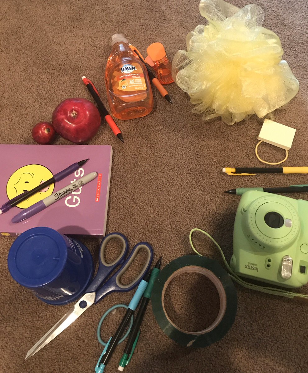 Check out these found object color wheels by UTS students! #UTESrocks #TheU #UTMSfamily