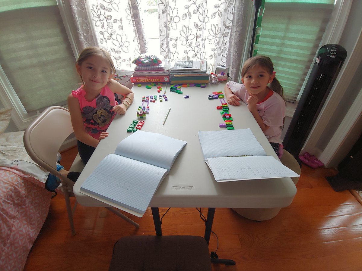 LetishaGatewood's tweet photo. @CubRunES @CubRunCousino @CubRunSefrin #cubbiescavengerhunt2020 
We love math and books... ✔️🤓😆 Enjoying this time at home🏘️, but missing the school and missing our teachers and friends. 🙃☹️ https://t.co/d7jsaNQnS2