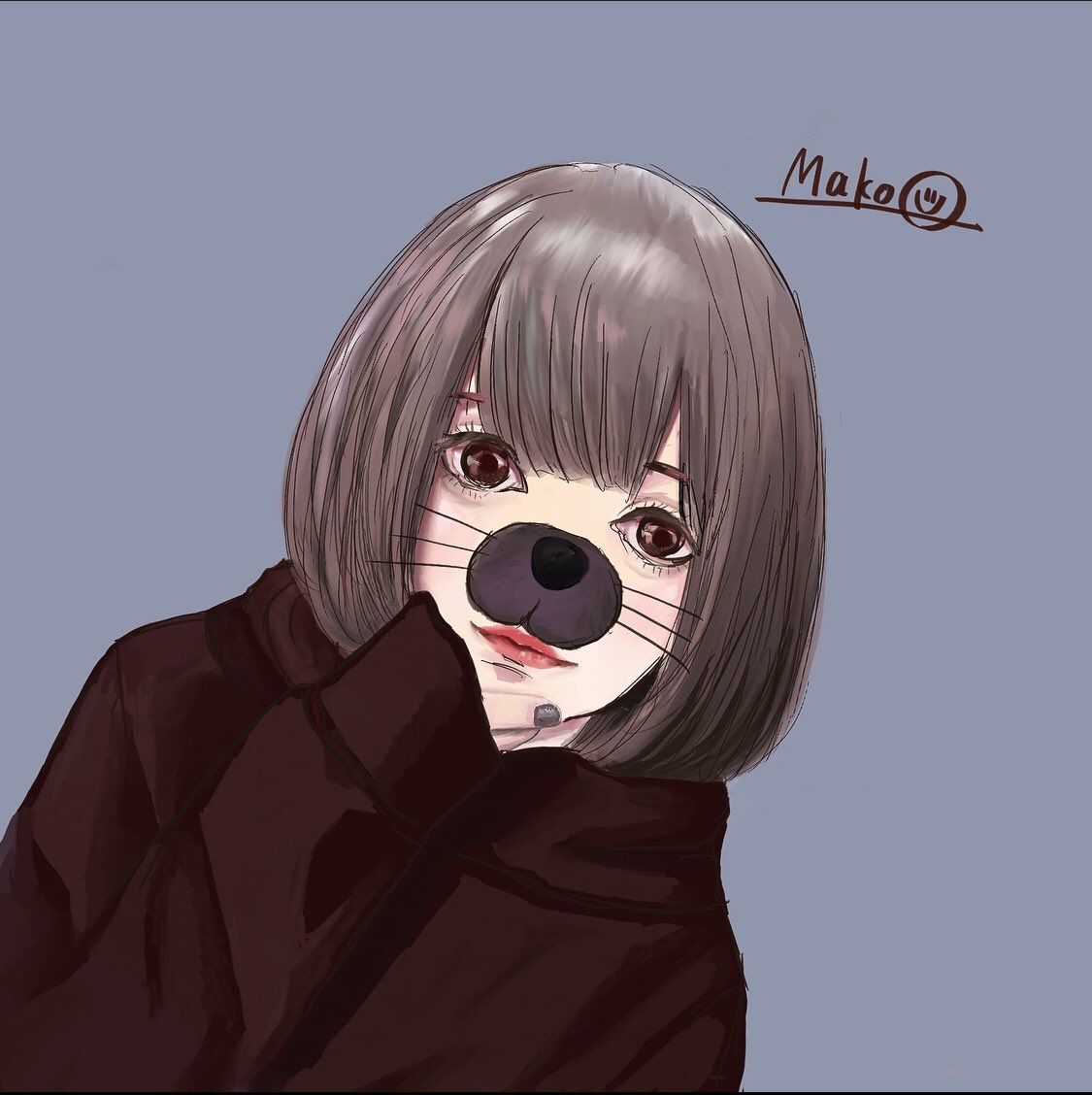 Twitter 上的 F Wer 犬系女子です 可愛いイラスト イラスト描いてみた 女の子 イラスト 癒し ボブ パーカー いいね下さい 絵を描く Drawing Illustration Girl Cute T Co Xokmsezcai Twitter