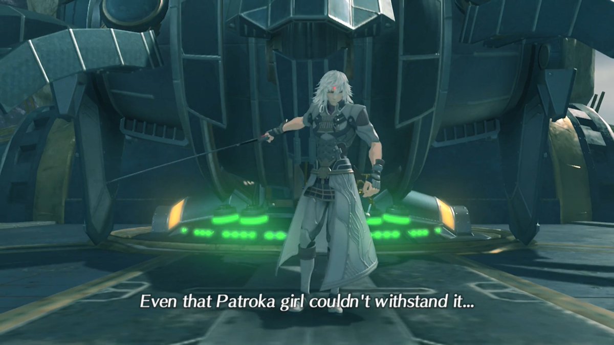 I've said it before but I truly adore how Xenoblade 2 makes it's strong characters really feel powerful. Jin is technically limited by Kasumi's ability to stop a blade's movements but all that really does is make him not curb stomp the party immediately.  #Xenoblade2