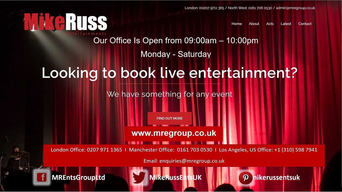 MikeRussEntsUK's tweet photo. If you're looking for a superb top #swing artist for your next event then take a look at this outstanding performer @Atilasings #CorporateEvents  #LuxuryWeddings. https://t.co/ekuLjAjQ5T #Atila will surely get your #PrivateParty in full. For more details call 0207 9711365 https://t.co/cNixMYHvoY