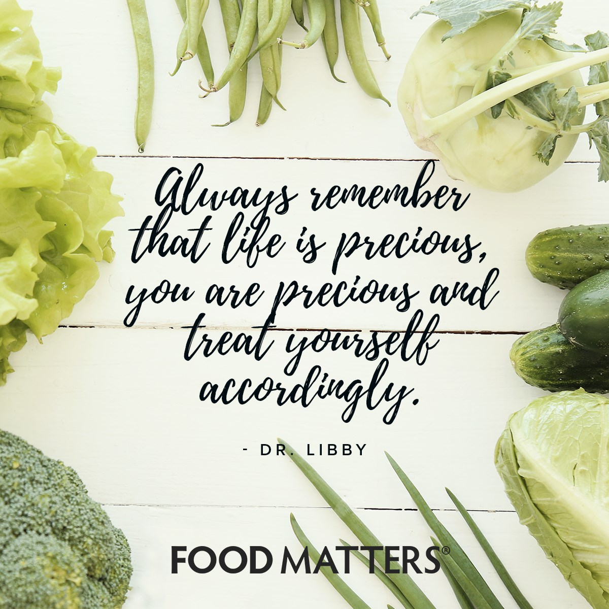 What are you doing today to take care of yourself? 💖

foodmatters.com #foodmatters #selfcare