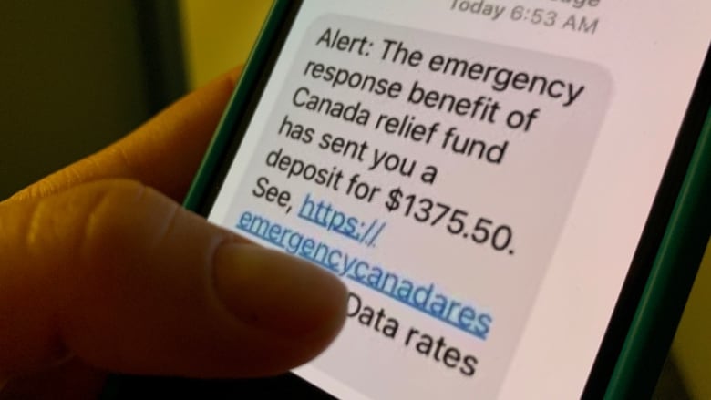 DSquaredGroup's tweet photo. Fraud is one area that is thriving during the COVID-19 pandemic with cell phone fraud seeing a large spike in the last week. 

Read our blog for tips to prevent cell phone fraud.
https://t.co/wEyqBLeJUy
📷 (CBC) https://t.co/mYrwt8jjAo