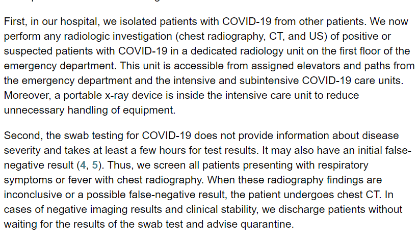 RadiologyEditor's tweet photo. RADIOLOGY and #COVID19:  experience from an epicenter in northern Italy. https://t.co/ZHvt3IDBzM #radiology @radiology_rsna https://t.co/riWvvzxJsc