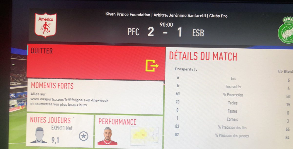 FcProsperity's tweet photo. match amical pour rester en forme contre @esbleiid où les joueurs ne se sont pas donné au maximum mais qui repartent quand même avec la victoire en s’imposant 4-2 match aller puis 2-1 match retour https://t.co/Y427hzugHD