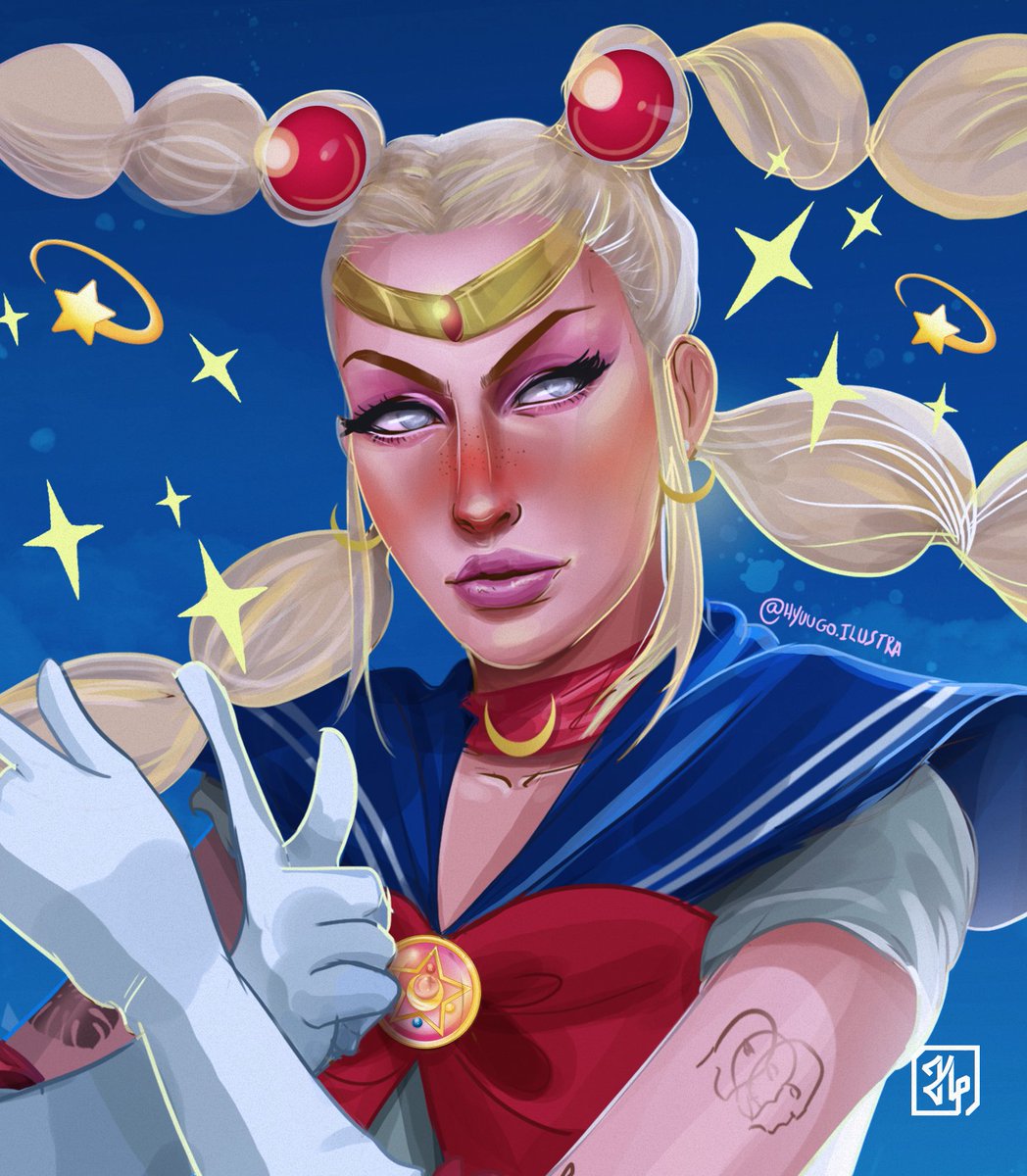 ramos4vases's tweet photo. ✨💫Sailor Vittar, mainha! 💫✨
A capa do 111 só me veio que a @pabllovittar seria a Sailor mais linda e eu precisava desenhar isso do meu jeitinho 💙
Segue meu instagram de ilustras: @hyuugo.ilustra
#stream111 #pabllovittar #fanart https://t.co/XKVkvZdHVf