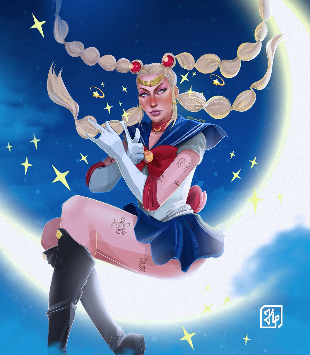 ramos4vases's tweet photo. ✨💫Sailor Vittar, mainha! 💫✨
A capa do 111 só me veio que a @pabllovittar seria a Sailor mais linda e eu precisava desenhar isso do meu jeitinho 💙
Segue meu instagram de ilustras: @hyuugo.ilustra
#stream111 #pabllovittar #fanart https://t.co/XKVkvZdHVf
