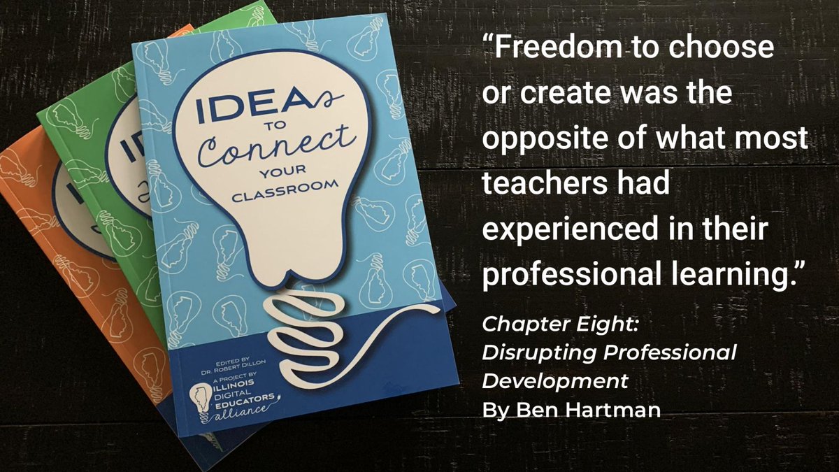 ideaillinois's tweet photo. Read as @thebenhartman relives how the #edcamp movement was founded & is seen today today at conferences, institute days & more. Learn more in the #IDEAauthors book series at https://t.co/gLHoAZCb1M . #edcampchicago #ignited205 #IDEAil #ILschoolsstepup #KeepLearning https://t.co/kIrmdGqSUl