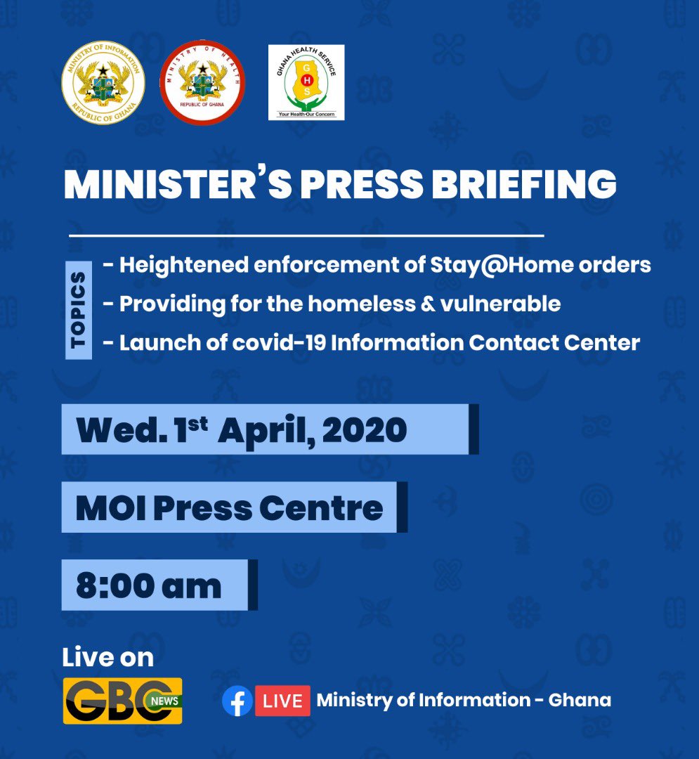 konkrumah's tweet photo. 8am tomorrow we have some quick updates to share. Kindly join us while observing the stay at home order. https://t.co/Lqv02nMHdx