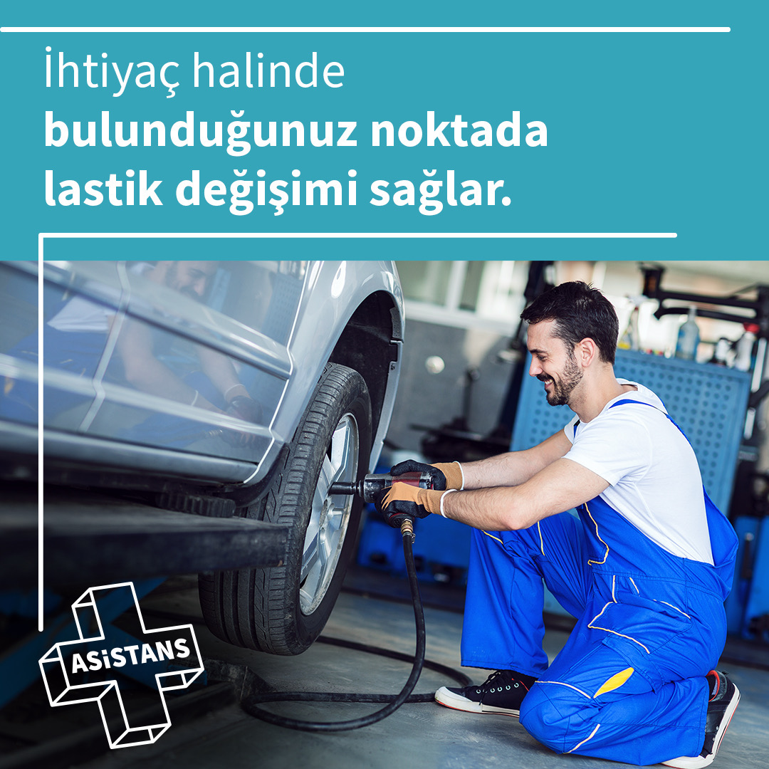 TamamSigorta's tweet photo. Patlayan lastik yolculuklarınızda canınızı sıkmasın! Ayrıcalıklı AXA Asistans hizmetleri sunan AXA kaskonuz ile bulunduğunuz yerde lastik değişiminiz anında yapılır, size de yolculuğun tadını çıkarmak kalır. 👍 https://t.co/6WqNhPaZHP
