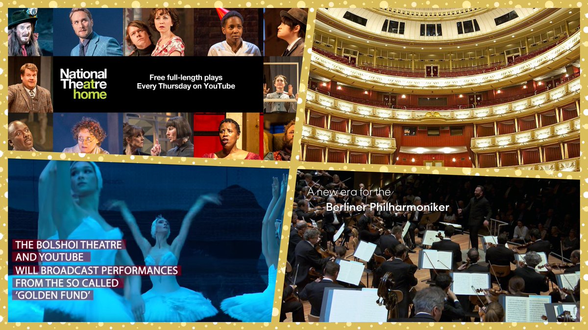 Maximilian Ge (@maximilian_ge) on Twitter photo Free online #art & #culture shows from London to Berlin, New York, Vienna and Moscow as we #StayHome weathering #COVID19. Which #felicific song will you stream after a #WFH day? #WorkingFromHomeTips <a href="/NationalTheatre/">National Theatre</a> <a href="/ROH_London/">RoyalOperaHouse </a> <a href="/BerlinPhil/">Berliner Philharmoniker</a> <a href="/MetOpera/">Metropolitan Opera</a> <a href="/WrStaatsoper/">Wiener Staatsoper</a> <a href="/BolshoiOfficial/">Большой театр</a> Free online #art & #culture shows from London to Berlin, New York, Vienna and Moscow as we #StayHome weathering #COVID19. Which #felicific song will you stream after a #WFH day? #WorkingFromHomeTips <a href="/NationalTheatre/">National Theatre</a> <a href="/ROH_London/">RoyalOperaHouse </a> <a href="/BerlinPhil/">Berliner Philharmoniker</a> <a href="/MetOpera/">Metropolitan Opera</a> <a href="/WrStaatsoper/">Wiener Staatsoper</a> <a href="/BolshoiOfficial/">Большой театр</a>