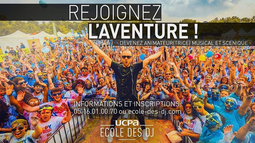 SylvainDiems's tweet photo. Rejoignez-nous >> @UCPAEcoleDj
Inscriptions pour les prochaines rentrées dès maintenant 😉
#DJ #DJLife #UCPA #EcoleDesDj #Diplome #PicOfTheDay #Mix #CarpeDiems #SylvainDiems #Djing #Stage #HouseMusic #DeepHouse #EDMLife #Festival #ScreenboxTour #Music #Show #France https://t.co/kqGCBLCWm5