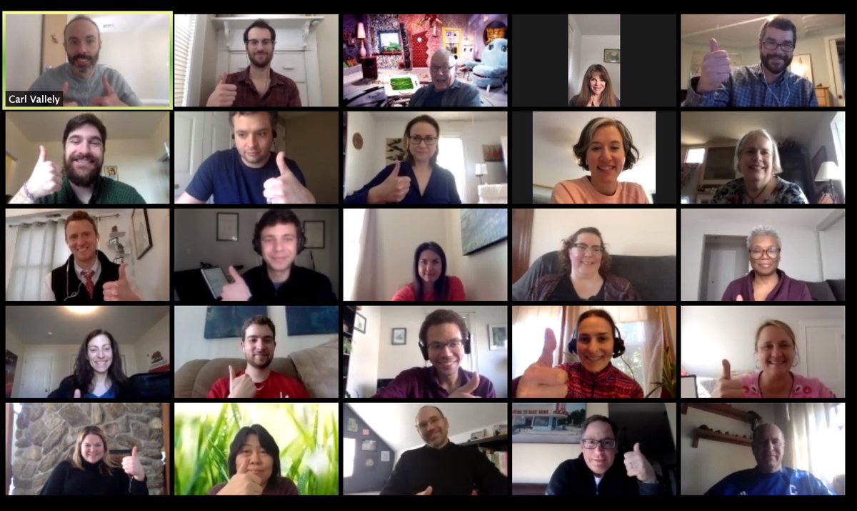 jsguild's tweet image. Great meeting this afternoon with faculty about their first day with remote learning ⁦@brimmerandmay⁩ #teachersareheroes