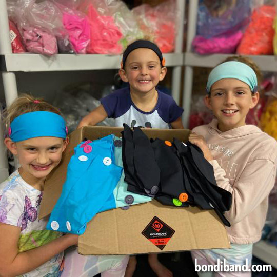 Our first batch of donated Button Headbands are going to the med staff at Brooklyn University Hospital! Buy 1 at $6, and we'll donate 1 to a #covid19 hotspot in NY, NJ, and CT. BONDIBAND.COM #Covid_19 #COVIDkindness #NursesAreHeroes #NursesCOVID19 #COVIDー19
