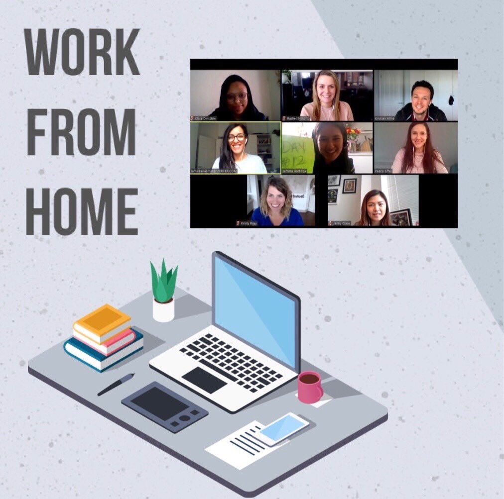 Day 1️⃣2️⃣ of our #NewWayOfWorking and still #GoingStrong. As part of #PositivityTuesday #celebrated we run 🏃🏻‍♀️ more, save more 💵, waste less #time 🕑 ➕we’re #BeatingCOVID ✌🏻

⁦@lifeatmercer⁩
⁦<a href="/SamiraElAsmar/">Samira El Asmar</a>⁩ ⁦<a href="/Jenny_chowcy/">Jenny Chow</a>⁩ ⁦@kristy2347⁩