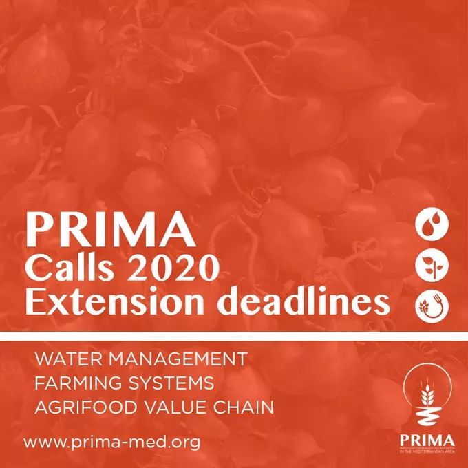 MESSAOUD080's tweet photo. ⚠️⚠️📢 VERY IMPORTANT 

Reacting to the COVID19 crisis, the deadlines of PRIMA S1 and S2 calls are extended to give more time for applicants to prepare their proposals 📝

📅The new Deadlines are:
📌6th May 2020 for Section 1  
📌13th May 2020 for Section 2 https://t.co/iQkc1T3FSz