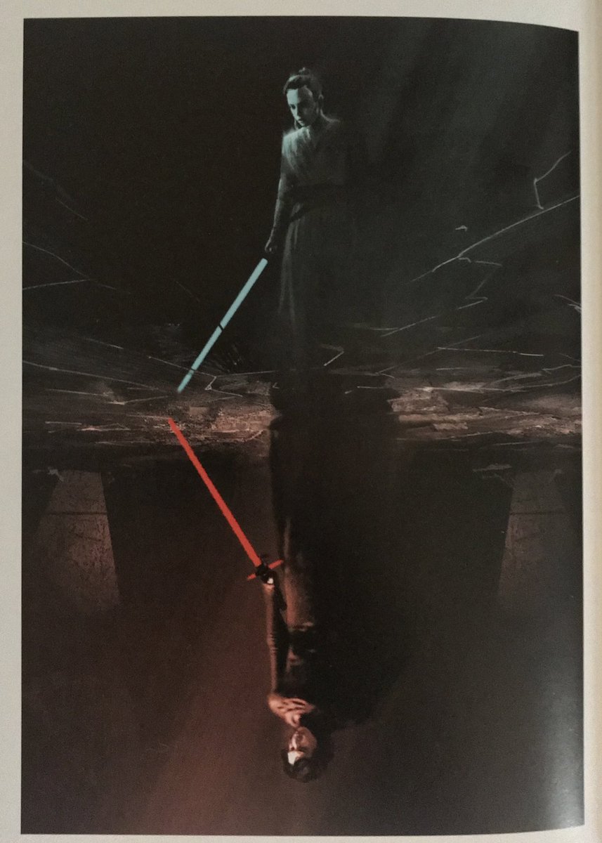 very interesting that these were drawn before the art department knew anything about TROS so this is where they thought it was going...