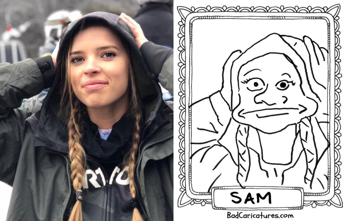 BadCaricatures's tweet photo. I’m sorry, Sam. Not only does this not look like you, it’s also a really crappy drawing. So it’s a double fail. No refunds.
#badcariatures #caricature #fail #drawingfail #sorry #lol #bestofbadcaricatures https://t.co/lR5iAfPpdw