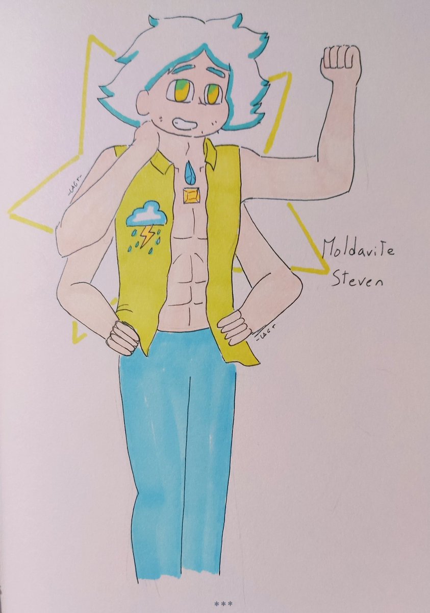 Lagt_Duck's tweet photo. So here's my unoriginal idea for an au
"Twin Steven"
Basically their mom was a fusion who replaced Rose
#StevenUniverseau #Moldavite #Yellowdiamond #Bluediamond #bluepearl #yellowpearl #StevenUniverseoc #yellowsteven #bluesteven #twinStevenAu https://t.co/nHVomQj5DE