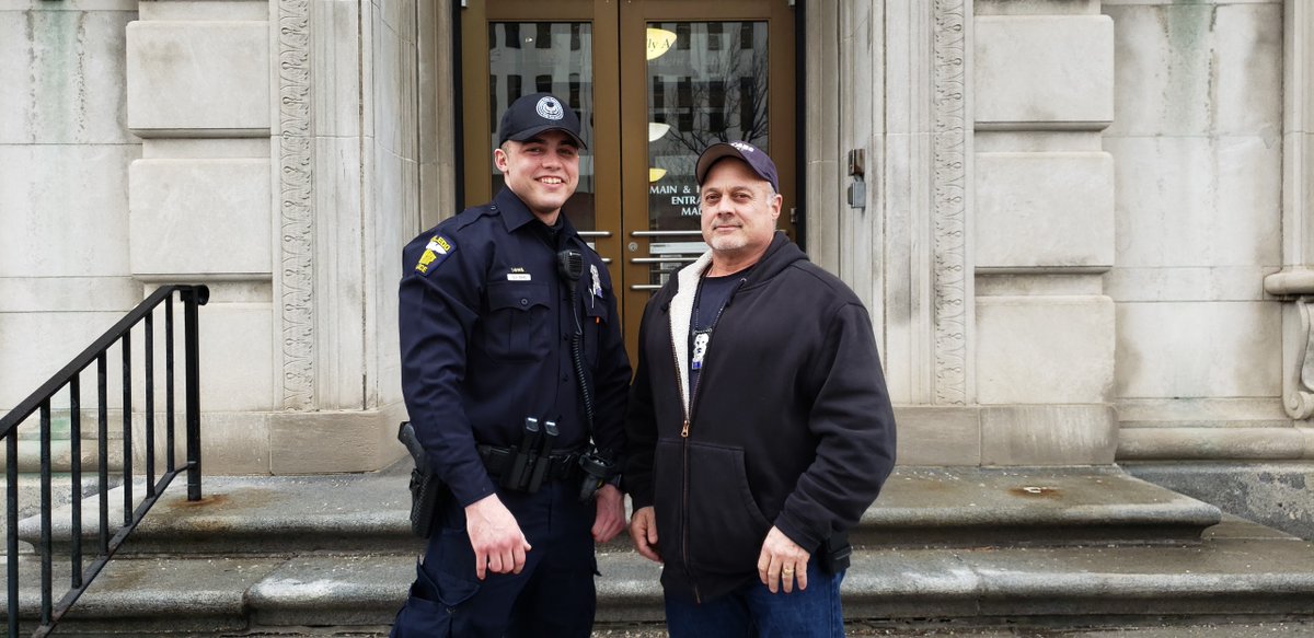 Toledo_PD's tweet photo. #MeetYourTPD: A special Meet Your TPD today brought to you by this father-son duo: Detectives Zachary and Norm Cairl. Head over to our Facebook page to read their entire story
.
.
.
https://t.co/m8BlTII1Rf https://t.co/yhUMrpF7LD