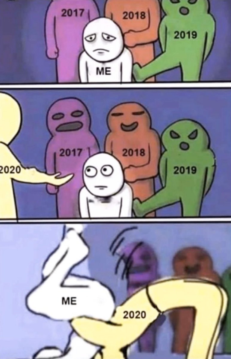 Jrossi95's tweet photo. Everyone: 2020 is gonna be OUR YEAR BABY.
2020: https://t.co/dkx6fQBieY
