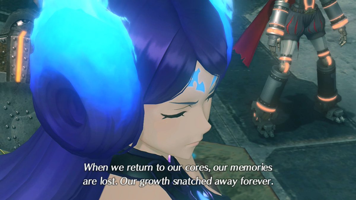 God and to make this chapter even better Jin delivers his speech about how Blades are controlled by Indol/Humans. This speech really touches on one of the major things I love about Xenoblade 2 and that is the relationship between Humans and Blades.  #Xenoblade2