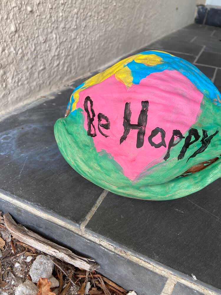 PineCrestArts's tweet photo. Kaysan Rendys #PC2030 #PCGrade2 has been using his #PCVisualArts talents to create and paint 🎨 positivity coconuts 🥥 for his neighbors as a way to brighten ☀️ everyone’s day. #PCFineArts #PCCreativity @PineCrestSch https://t.co/y28EZsOSO3