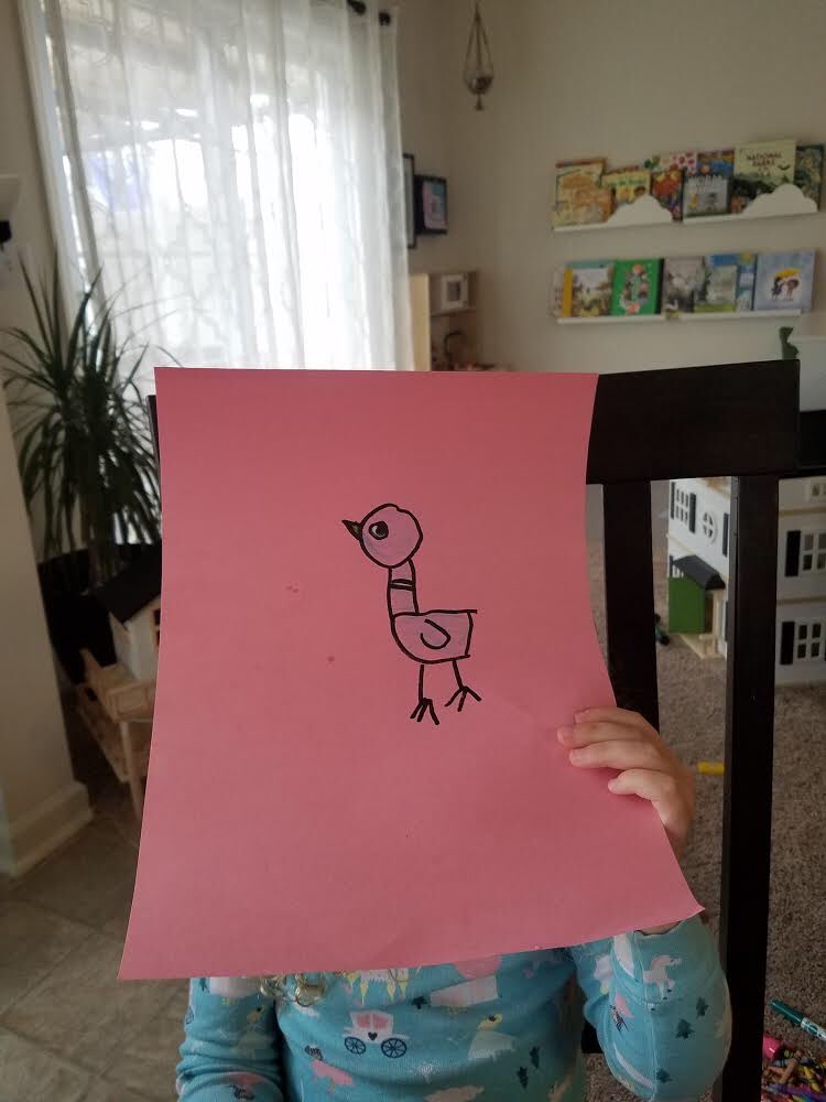 AliensEndeavour's tweet photo. Here are more of the Alien’s Pigeon drawings. They came out too good not to share them all! 🐦✏️💚 #nhtschoolstogether https://t.co/70Rly6f9aS