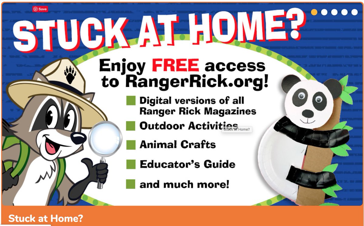curiouslearner8's tweet image. Free 3-month access to Ranger Rick online magazines, videos and much more! Check it out: rangerrick.org