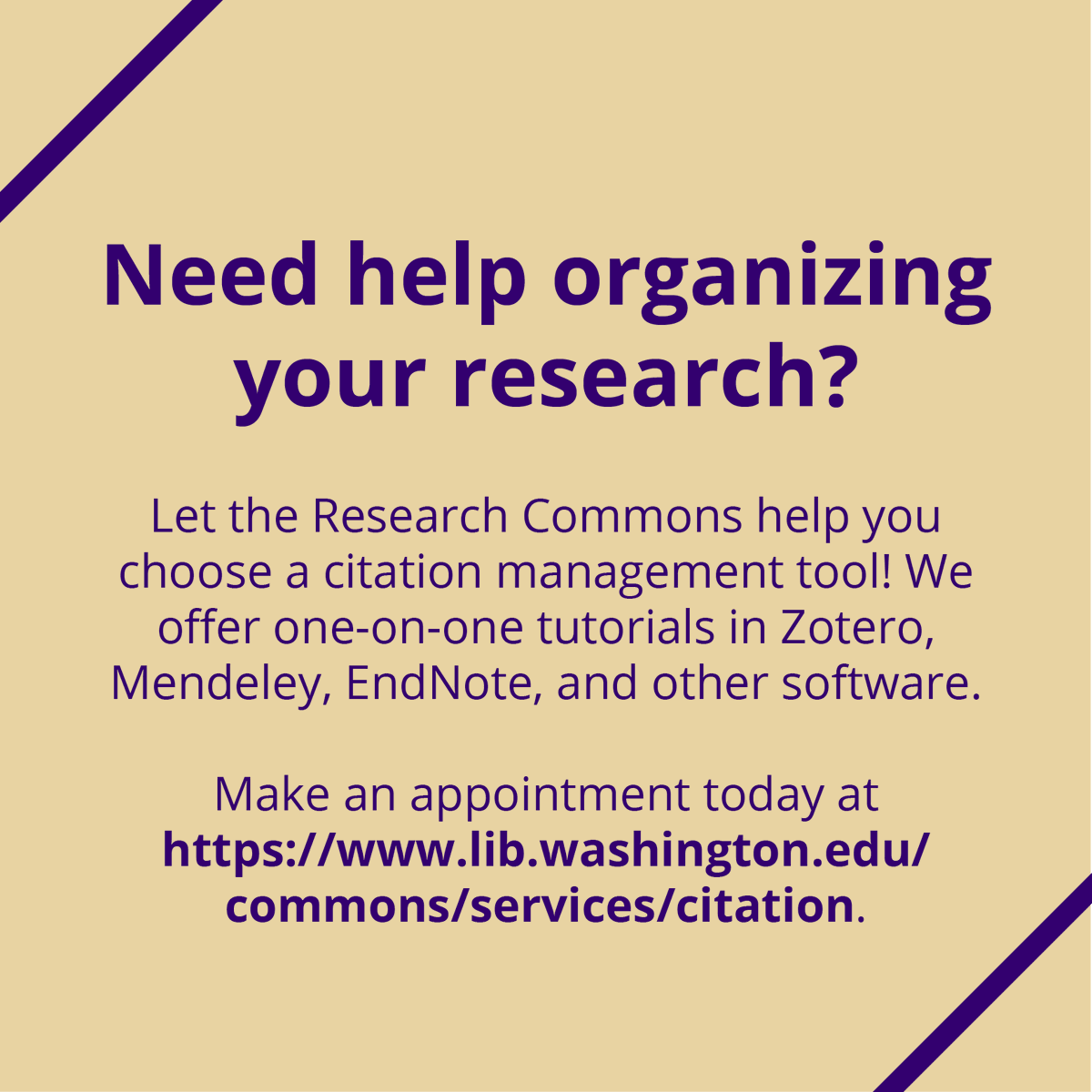 uwrescommons's tweet photo. Welcome to spring quarter, Huskies! The Research Commons is online and ready to provide you with research consultation services. You can contact us via Slack, or make an appointment on our website. Stay safe and healthy! https://t.co/MOQWHEagNa