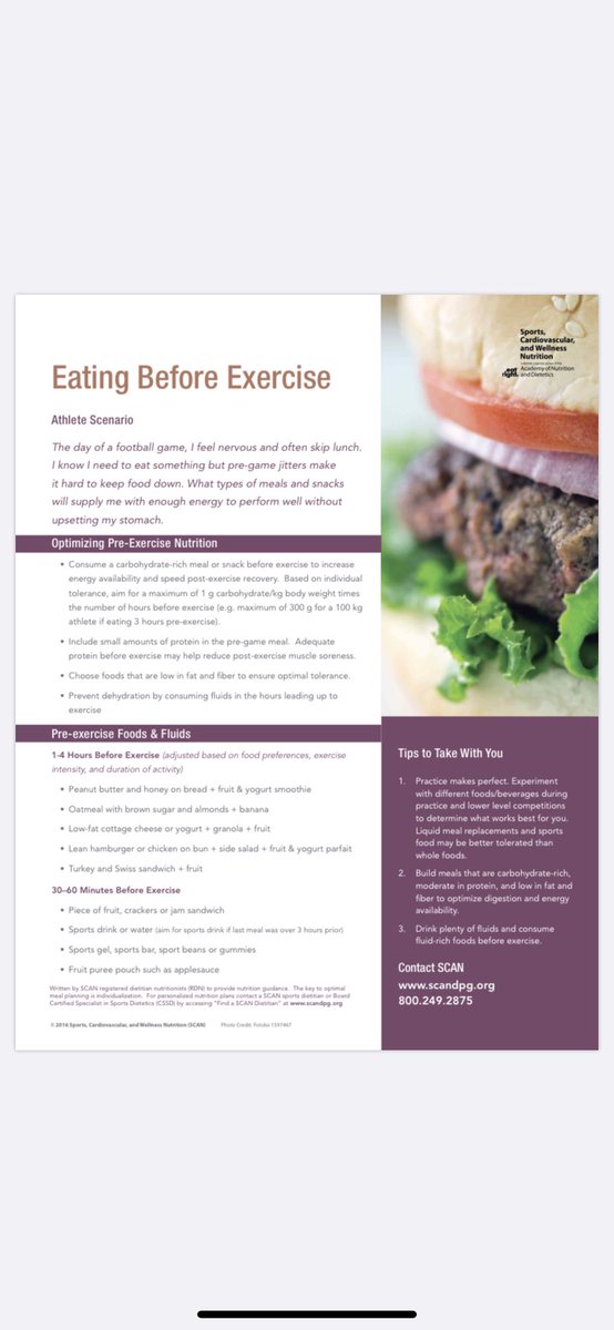 CatamountRefuel's tweet image. We may be quarantined, but that doesn’t mean we can’t move our bodies! Check out these suggestions from @eatright for ideas on what to eat pre-workout #preworksnack #uvmathletics